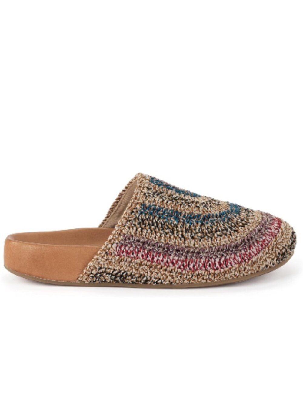 THE SAK Bolinas Clogs With Leather Footbed Ubud Stripe - Picture 4 of 5